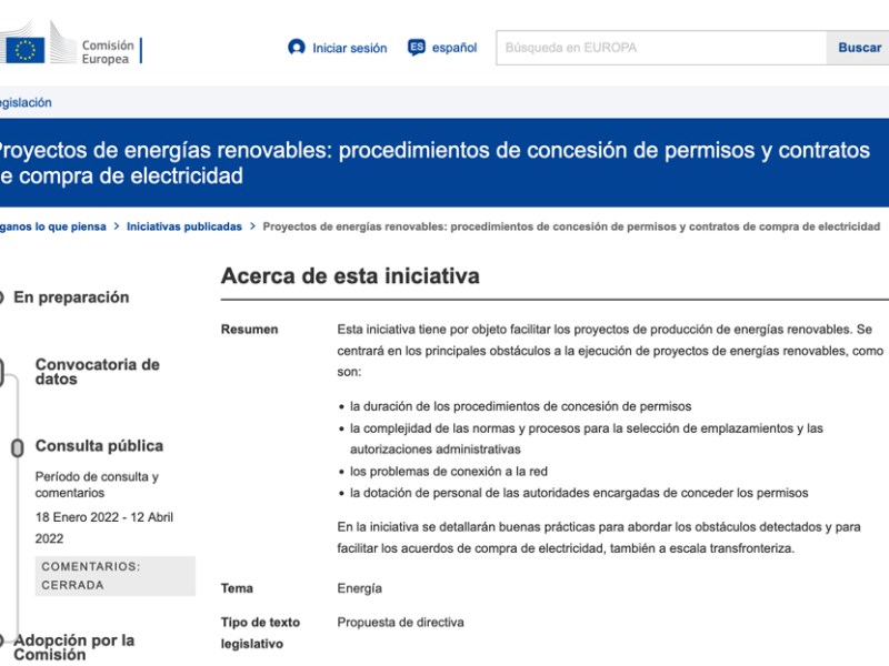 Plataformas ciudadanas se oponen a la directiva europea&nbsp;COM(2022)222